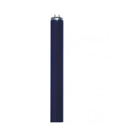 Satco S6407 Satco F15T8/BLB 15 Watt T8 18 inch Medium Bi Pin Base Blacklight Blue Preheat Fluorescent Tube/Linear Lamp