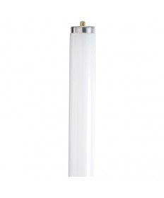 Satco S6586 Satco F48T12/CW/TF 39 Watt T12 48 inch Single Pin Base Cool White Coated Shatter Proof Fluorescent Tube/Linear Lamp