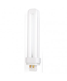 Satco S6737 Satco CF26DD/E/827 26 Watt T4 G24q-3 4-Pin Base 2700K Dulux D Ecologic Compact Fluorescent Light Bulb (CFL)