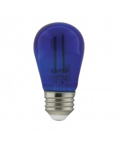 Satco S8023 1W/LED/S14/BLUE/120V/ND/4PK 1 Watts 120 Volts LED Light