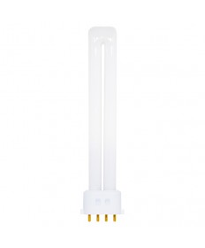 Satco S8367 Satco CF13DS/E/830/ENV 13 Watt T4 2GX7 4 Pin Base 3000K Twin Tube Compact Fluorescent Lamp (CFL)