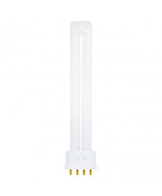Satco S8369 Satco CF13DS/E/841/ENV 13 Watt T4 2GX7 4 Pin Base 4100K Twin Tube Compact Fluorescent Lamp (CFL)