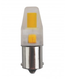 Satco S8689 LED/3W/BA15S/CL/5K/12V 3 Watts 12 Volts 5000K LED Light