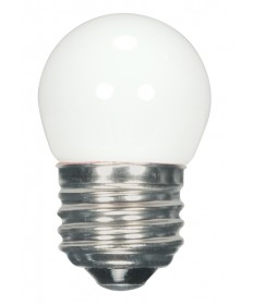 Satco S9161 1.2 Watts S11 LED Bulb White Medium Base 120 Volts