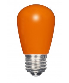 Satco S9173 1.4W S14/OR/LED/120V/CD 1.4 Watts 120 Volts LED Light Bulb