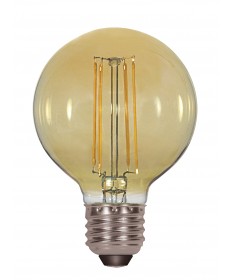 Satco S9584 4.5G25/AMB/LED/E26/22K/120V 4.5 Watts 120 Volts 2200K LED