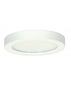 Satco S9655 13.5W/LED/7"FLUSH/40K/RD/WH 13.5 Watts 120 Volts 4000K LED