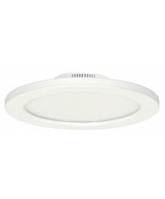 Satco S9882 12W/LED/7"FLUSH/3K/WH/SL 12 Watts 120/277 Volts 3000K LED