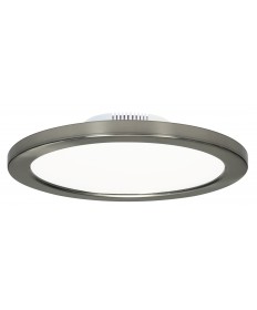 Satco S9883 12W/LED/7"FLUSH/3K/BN/SL 12 Watts 120/277 Volts 3000K LED