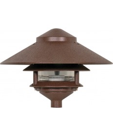 Nuvo Lighting SF76/635 Pagoda Garden Fixture Large 10" Hood 1 light 2