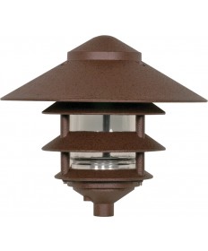 Nuvo Lighting SF76/637 Pagoda Garden Fixture Large 10" Hood 1 light 3