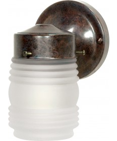 Nuvo Lighting SF76/700 1 Light 6" Porch Wall Mason Jar with Frosted