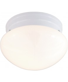 Nuvo Lighting SF77/062 2 Light 10" Flush Mount Medium White Mushroom