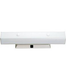 Nuvo Lighting SF77/088 4 Light 24" Vanity with White "U" Channel Glass