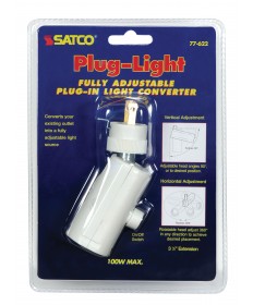 Satco SF77/622 PLUG-A-LIGHT 150 Watts Sockets & Lampholders Light Bulb