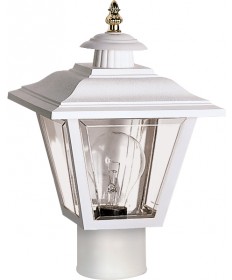 Nuvo Lighting SF77/899 1 Light 13'' Post Lantern Coach Lantern with