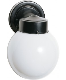 Nuvo Lighting SF77/992 1 Light 6" Porch Wall With White Globe