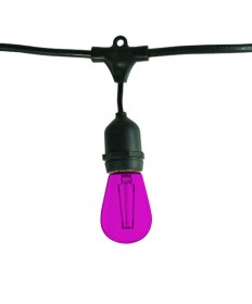 Bulbrite 860258 | Outdoor String Light w/Frosted Incandescent 11S14