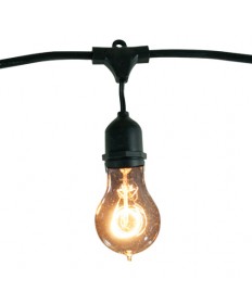 Bulbrite 810004 | Outdoor String Light w/Vintage Edison Bulbs