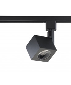 Nuvo TH464 1 Light LED 12W Track Light Head Square Black 36 Deg.