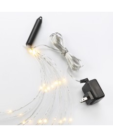 Bulbrite 810065 | Indoor LED Starry String Lights-Multi, 10 - 10'