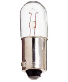 Satco S6912 Satco .25 Amp 6.3 Volt T3.25 Mini Bayonet Base Miniature Light Bulb