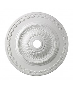 ELK Lighting M1008WH Brookdale Medallion 30 Inch in White Finish