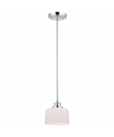 Nuvo Lighting 60/4588 Soho 1 Light Mini Pendant Satin White Glass