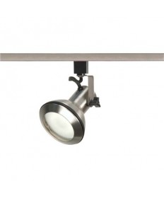 Nuvo Lighting TH331 Track Lighting Brushed Nickel Euro Style Head, PAR30 Halogen Track Lighting, 120V Line Voltage Track Lighting