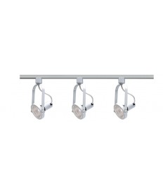 Nuvo Lighting TK316 Nuvo 3-Light White PAR30 Track Lighting Kit