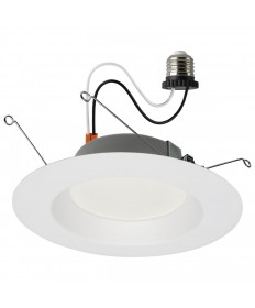 Satco S11644 12.5 Watt LED Downlight Retrofit 5-6" inches 4000K Cool White 120 Volt Dimmable