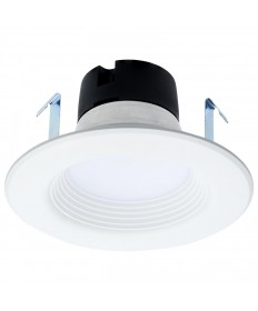 Satco S11838 6.5W LED Downlight Retrofit 4 Inch CCT Selectable 12V Matte White