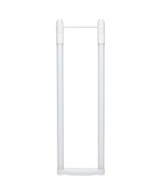 Satco S18413 11.5/13/15W T8 U-Bend LED 5CCT Selectable Medium Bi-Pin 6" Spacing Frost 120-277V