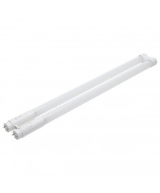 Satco S18414 11.5/13/15 Wattage Selectable T8 U Bend LED Bulb CCT Selectable Ballast Dependent or Ballast Bypass