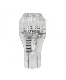 Satco S2838 T5 LED Wedge Base Bulb 1.6 Watt 3000K 12 Volt