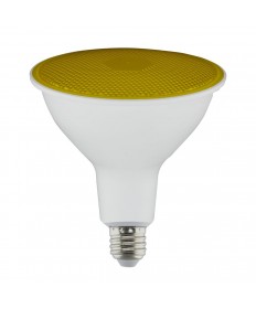Satco S29484 11.5W PAR38 LED Bulb Yellow 90 deg. E26 120V