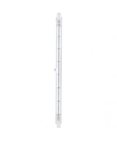 Satco S4198 Satco 1000T3Q/CL 1000 Watt T-3 120 Volt R7S Base 254mm J-Style (long) Clear 2000 Hour Quartz Halogen Linear Double Ended Light Bulb