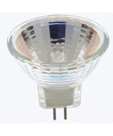 Satco S3154 Satco 20MR11/NFL (FTD) 20 Watt 12 Volt MR11 GZ4 Base Narrow Flood 24 Degree Halogen Lamp