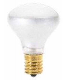 Satco S4700 Satco 25R14N 25 Watt 120 Volt R14 Intermediate Base Frost Reflector Flood Carded Light Bulb