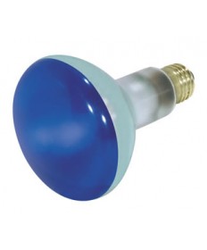 Satco S3228 Satco 75BR30/B 75 Watt 130 Volt BR30 Medium Base Blue Flood Light Bulb