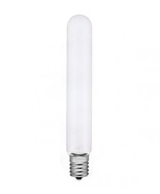 Satco S3281 Satco 20T6.5N/IF 20 Watt 130 Volt T6.5 Intermediate Base Frost Tubular Incandescent Light Bulb