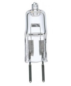 Satco S3420 Satco 20T3/CL/2PK 20 Watt 12 Volt T3 G4 Base Clear Halogen Lamp