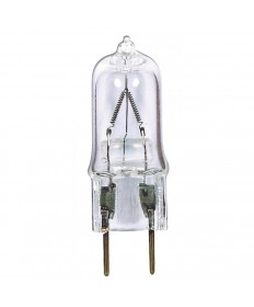 Satco S3542 75 Watt 120 Volt Halogen T4 bulb G8 Wide Pin Base Clear Halogen Carded Light Bulb