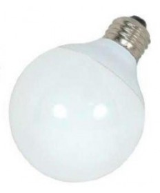 Satco S7301 Satco 9 Watt 120 Volt G25 E26 Medium Base 2700K 10,000 Hour Eco-Friendly Globe Compact Fluorescent Lamp (CFL)