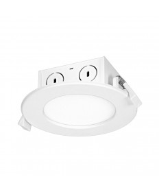 Satco S39057 8.5 Watt LED Direct Wire Downlight Edge-lit 4 inch 4000K 120 Volt Dimmable Recessed