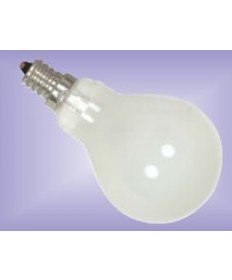 Satco S4161 Satco 40A15F/E12S 40 Watt 130 Volt A15 E12S Candelabra Base Frost Ceiling Fan Incandescent Light Bulb