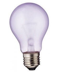 Satco S2991 Satco 60A/GRO 60 Watt A-19 120 Volt E26 Medium Base GRO 1000 Hour Incandescent Light Bulb