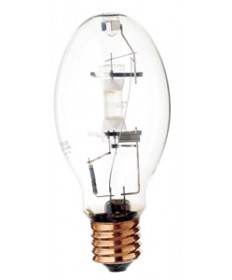 Satco S4278 Satco MS400/BU/ED28 400 Watt ED28 E39 Mogul Base 4000K Clear Standard Start Metal Halide Light Bulb