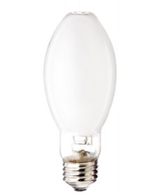 Satco S4849 Satco MP70/C/U/UVS/PS 70 Watt EDX17 E26 Medium Base Pulse Start Coated Open Fixture Metal Halide Light Bulb