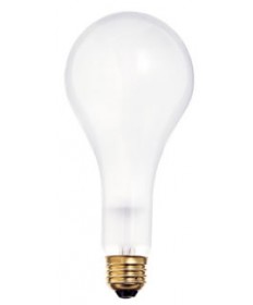 Satco S4960 Satco 300M/F 300 Watt 130 Volt PS25 Medium Base Frost Incandescent Light Bulb